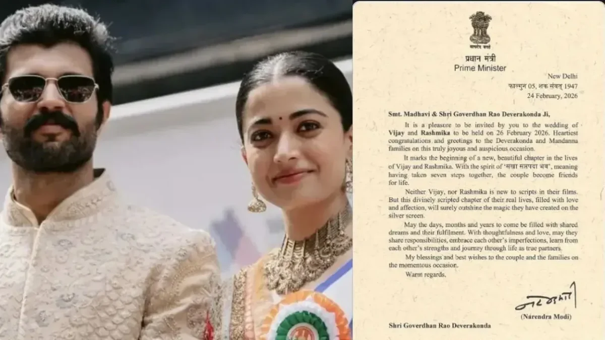 Rashmika Mandanna And Vijay Deverakonda’s Wedding, Receives Blessings From PM Narendra Modi: Read Here!