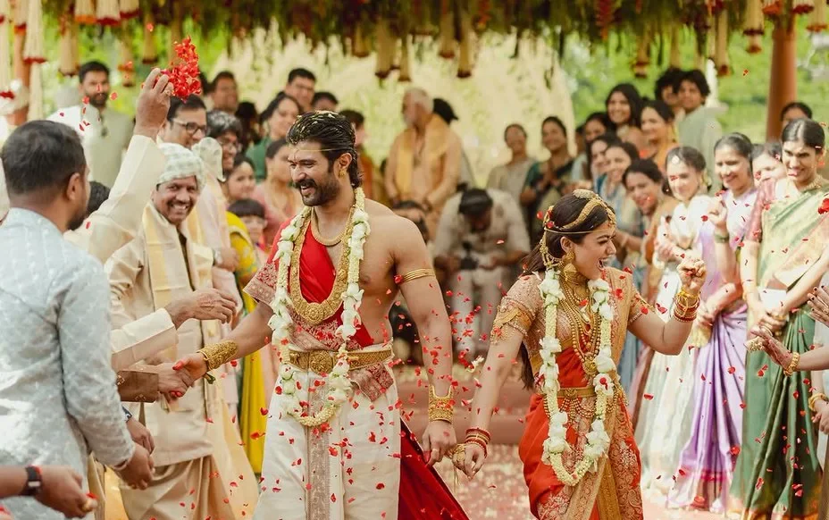 Vijay Deverakonda’s Brother Anand Deverakonda Welcomes Rashmika as “Vadina” To The Household After Rituals Vijay Deverakonda's Brother Anand Deverakonda Welcomes Rashmika as “Vadina" To The Family After Rituals